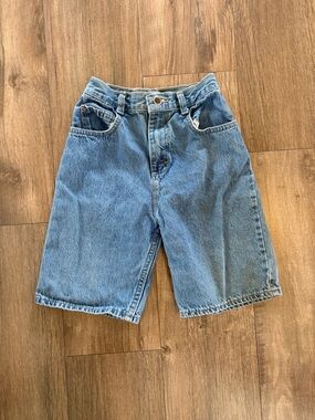 Vintage High-Waist Denim Shorts Sonoma girls 14